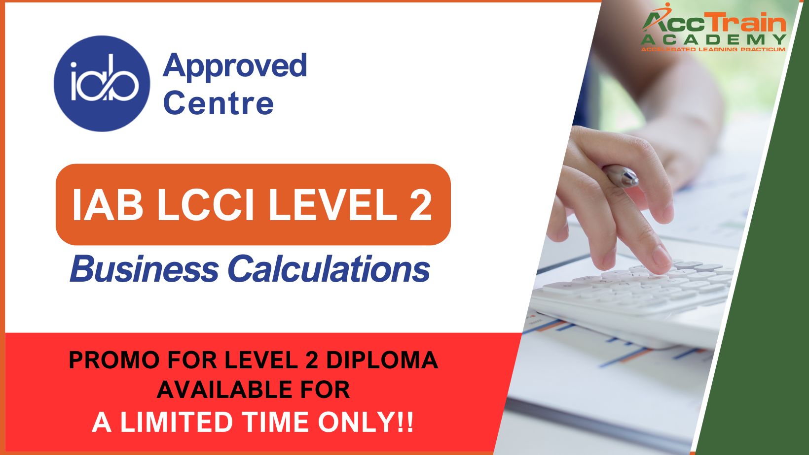 Preparatory Course for IAB LCCI Level 2 Certificate in Business Calculations