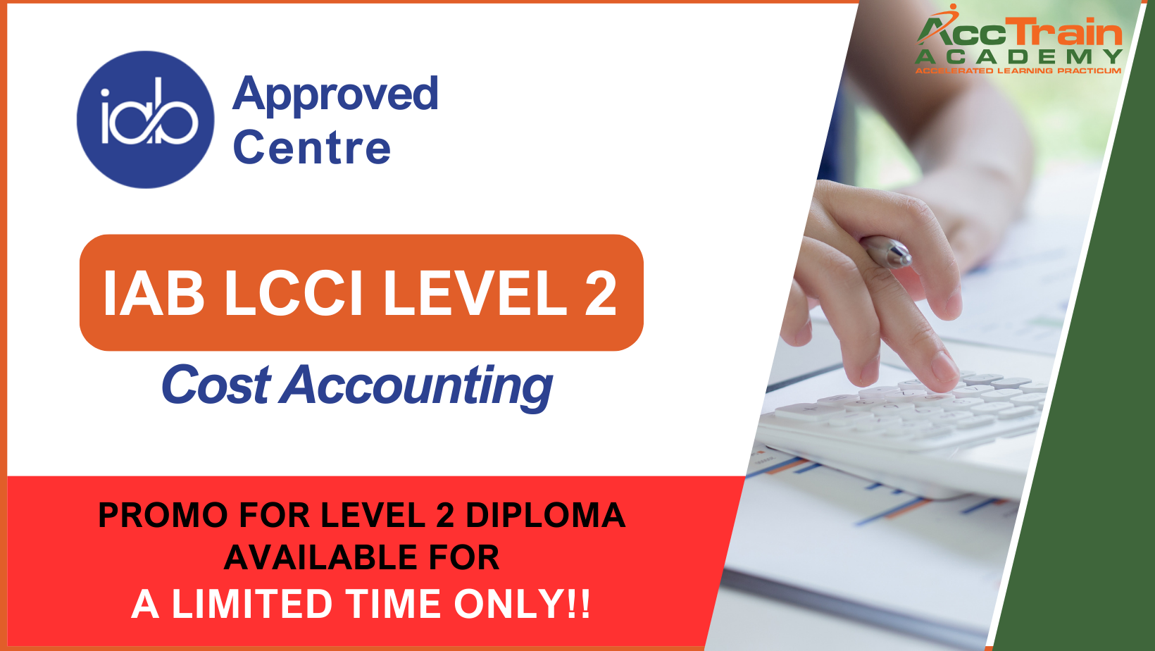 Preparatory Course for IAB LCCI Level 2 Certificate in Cost Accounting