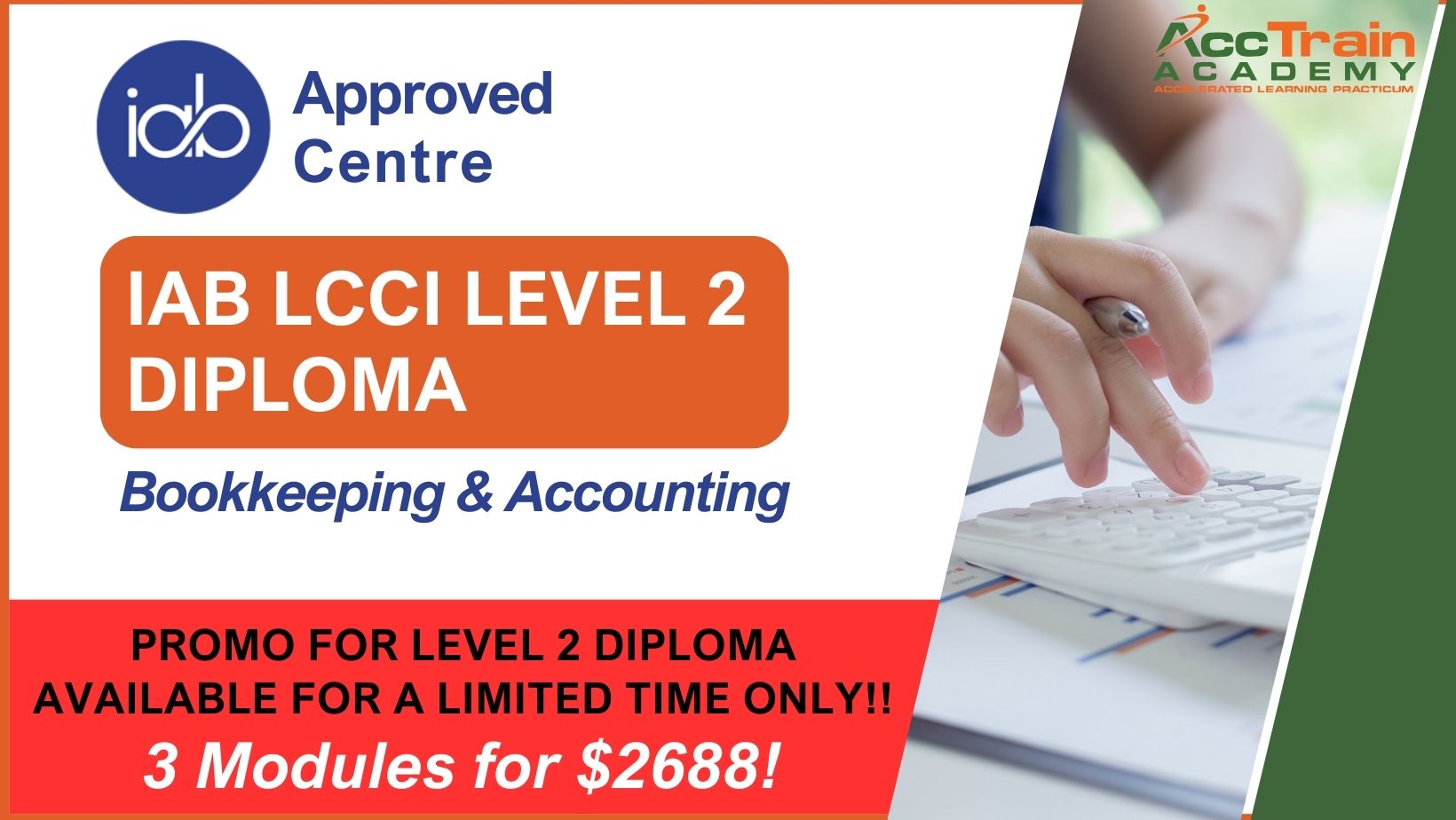 Preparatory Course for IAB LCCI Level 2 Diploma in Bookkeeping and Accounting